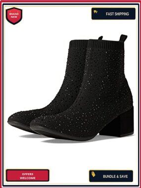 Mid-Calf Pull-On Boots with Round Toe and Block Heel for Fall